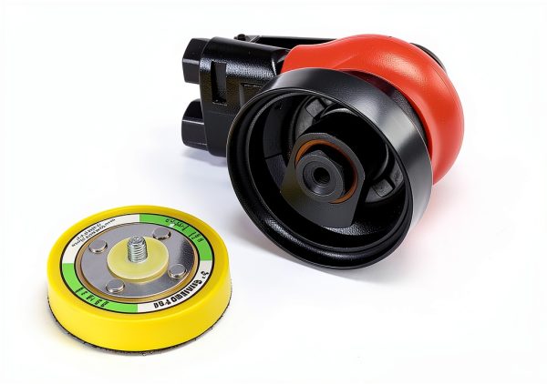 POWER AERO NOVIA 3 Inch Mini DA Air Sander Compact Pneumatic Finishing-5