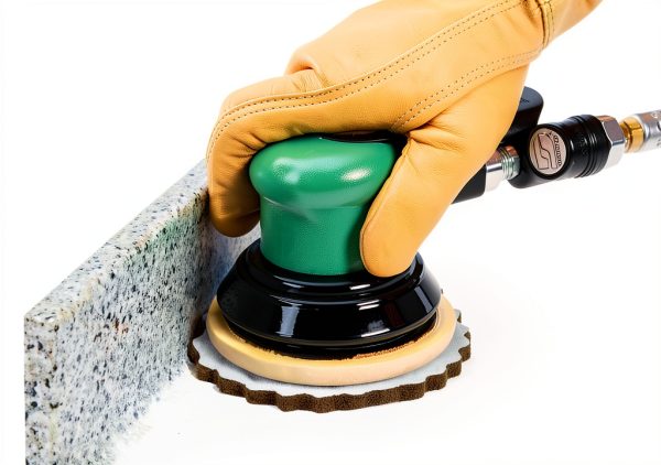 Dynabrade Random Orbital Sander 5" (127 mm) 12000 RPM Non-Vacuum Teal-1